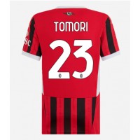 Camiseta AC Milan Fikayo Tomori #23 Primera Equipación para mujer 2024-25 manga corta